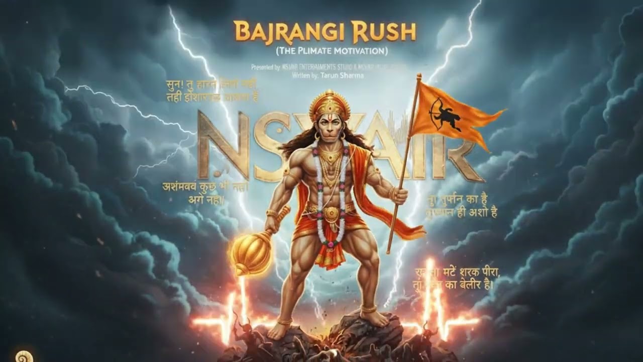 Bajrangi Rush | Power Mix Motivation | Tarun Sharma | Viral Bhakti Song 💪⚡ (Heading to 100M!)