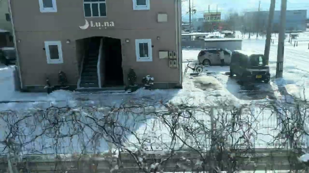 Snowy View from the Akita Shinkansen｜2026年1月2日 秋田新幹線からの車窓