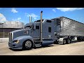 Kenworth T660 - (Loud Angry Cummins) - American Truck Simulator ATS 4K - Kriechbaum Stainless Reefer