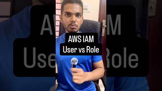 AWS IAM user vs role explained #devops #kubernetes #docker #interview #job #engineering