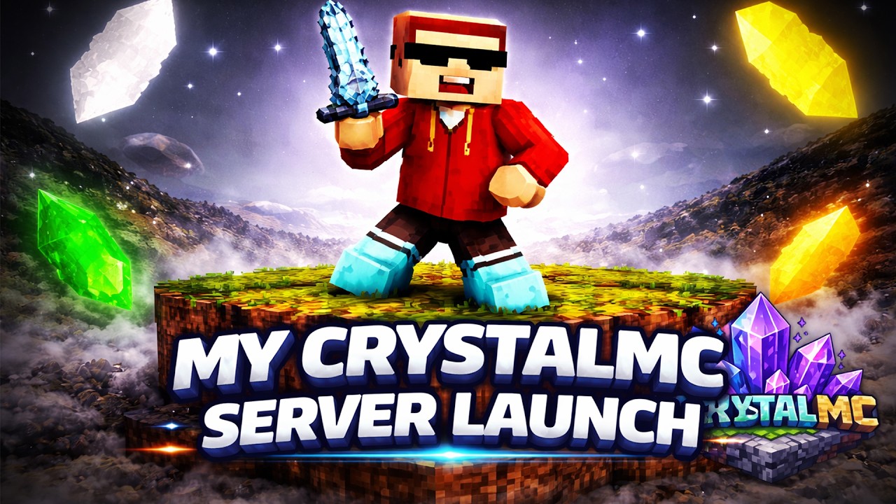 😊my new crystalmc server launch @minecraft https://discord.gg/eQabyBqek ...