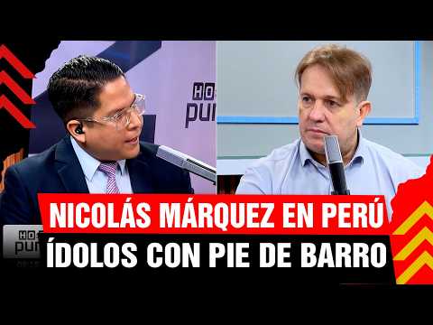 💥 Nicolás Márquez in PERU presents “Idols with Feet of Clay” and speaks without a filter