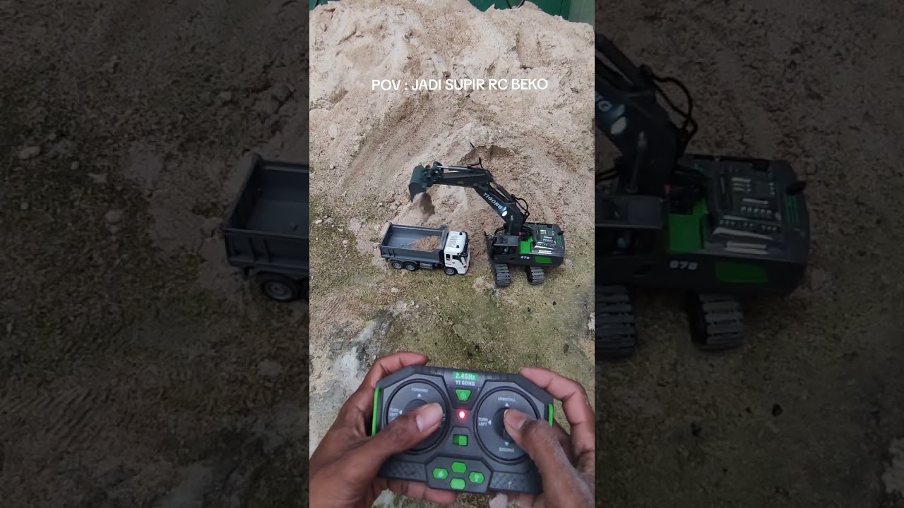 yigong rc excavator 11 CH metal