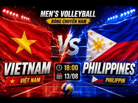 LIVE STREAM | MEN'S VOLLEYBALL | VIETNAM 🇻🇳 VS PHILIPPINES 🇵🇭 | THE CLASH BEGINS