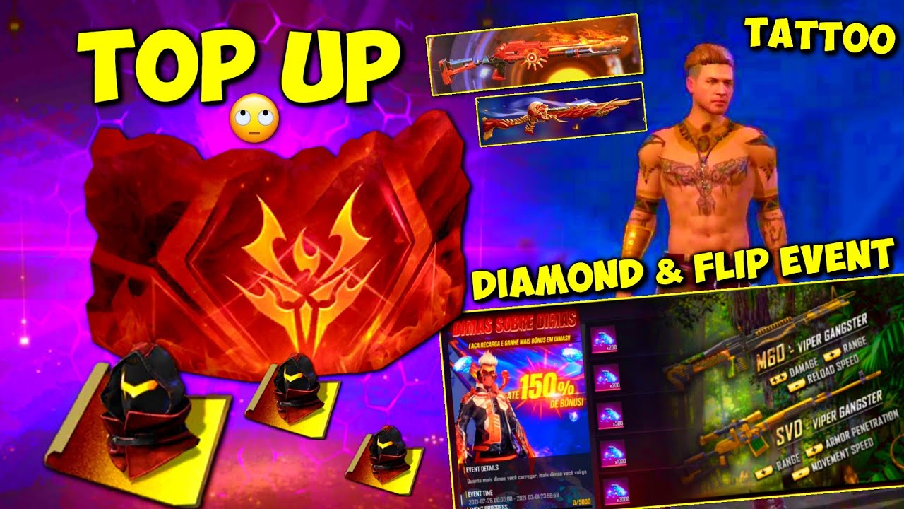 NEW UPDATES🔥NEXT TOP UP EVENT (DIAMOND BONUS, BLUEPRINT, GLOO WALL) TWO FLIP EVENT, RETURN INCUBATOR