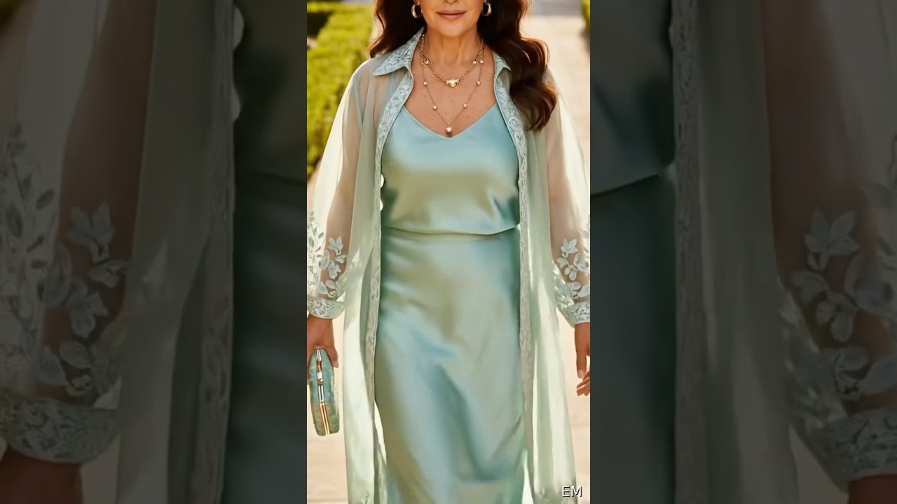 Gorgeous Wedding Guest Outfits For Mature Woman