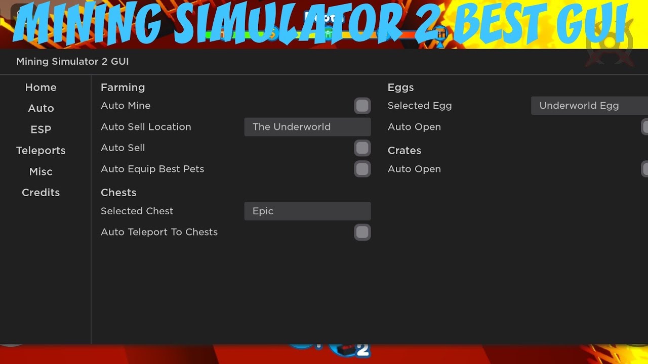 Roblox mining simulator 2 BEST OP GUI (Arceus x)