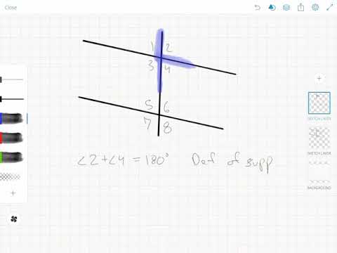 Same side interior angles