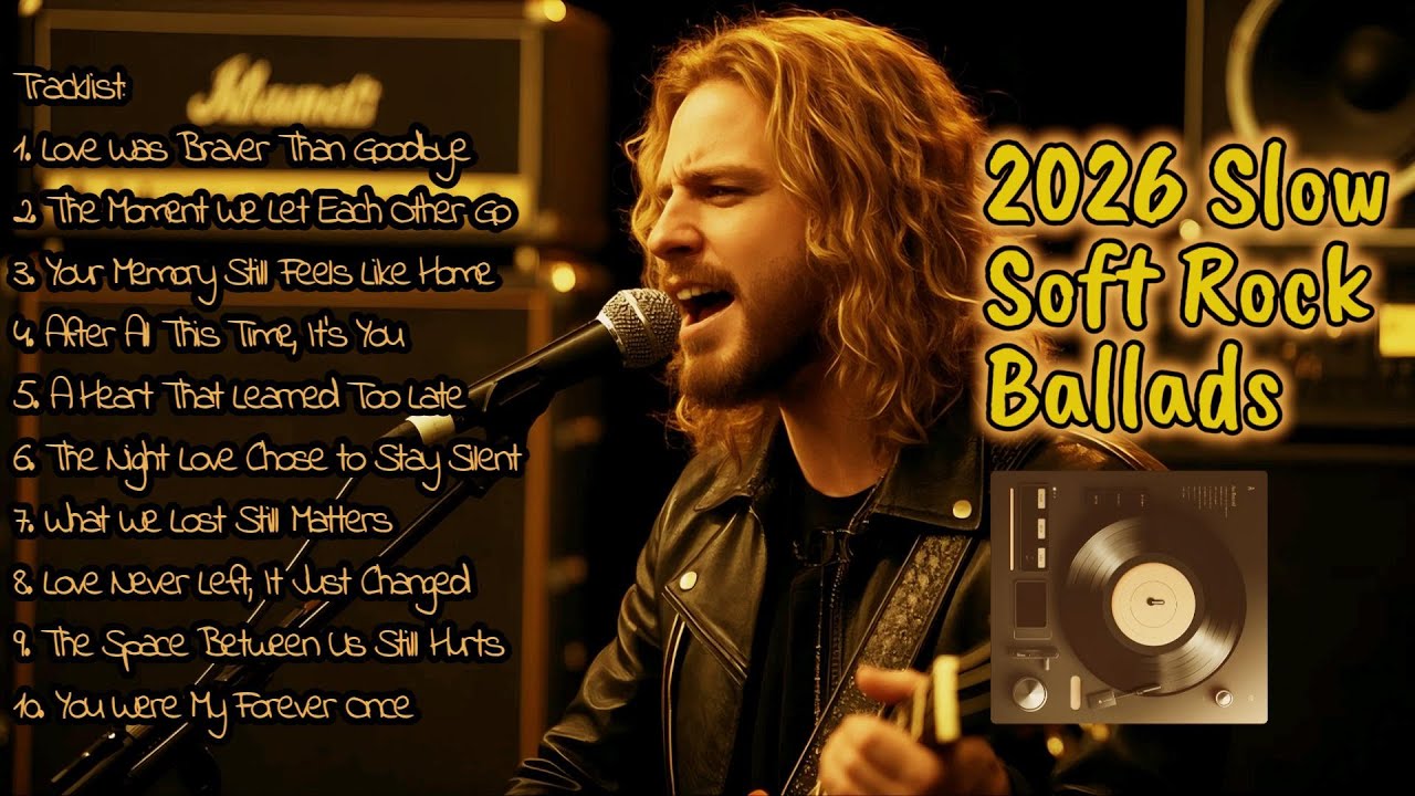[Slow Rock Ballad 2026 Vol 22 🎧] | Ballad | Relaxing Rock | Soft Rock | Sad Rock | Piano | Enjoy