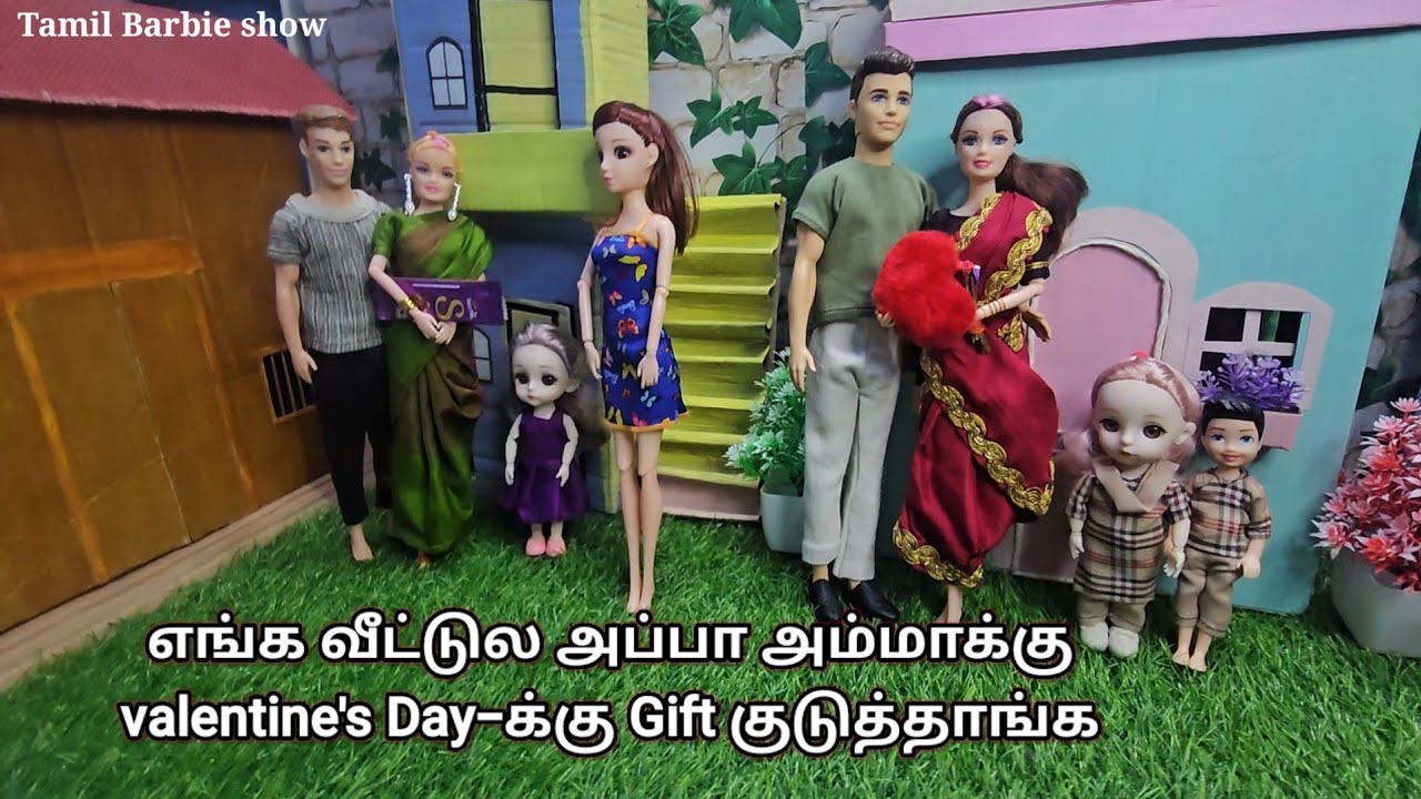 Barbie valentine's day special  Barbie tamil video #barbietamil #barbieshowtamil #tamilbarbie