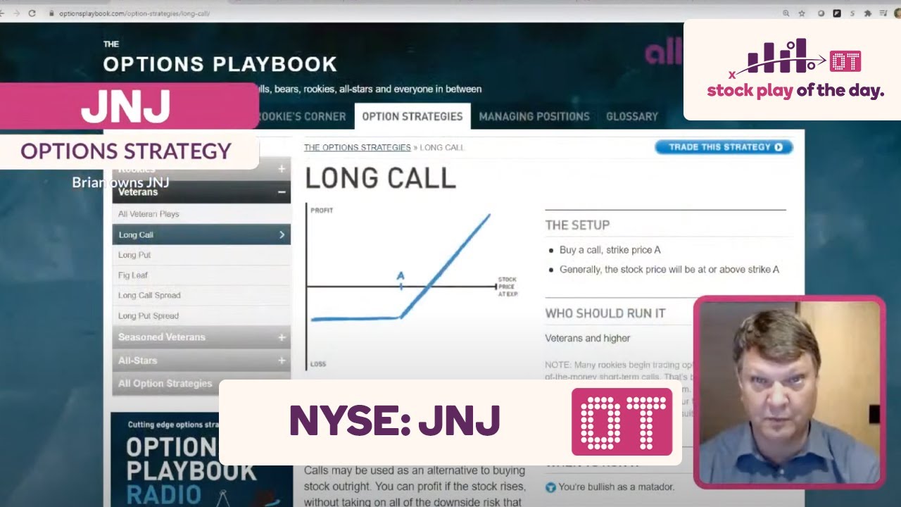 Stock Play of the Day Overtime Episode 62: A Shot at Pharma Gains with JNJ (NYSE: JNJ)