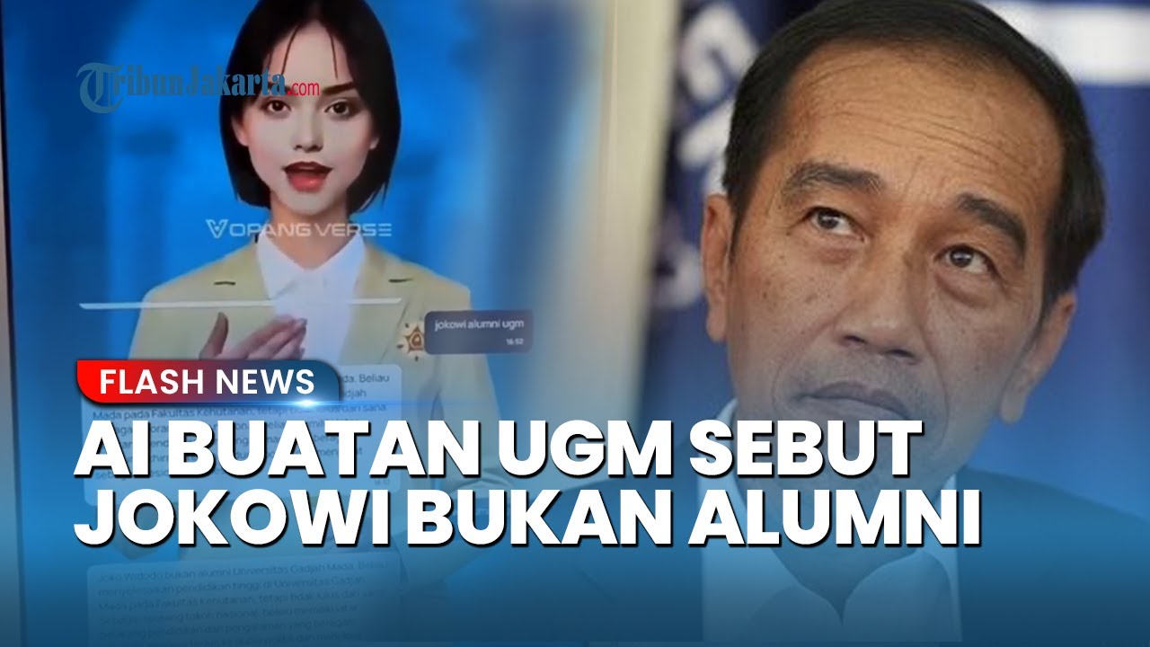 Viral Video AI yang Klaim Jokowi Bukan Alumni UGM, Pihak Kampus Beri Klarifikasi