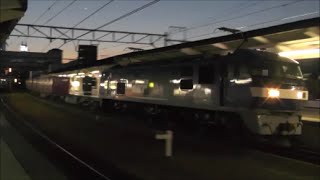 【尾道駅】EF210-170[新]牽引　貨物列車5080レ　【HD】2015.02.20