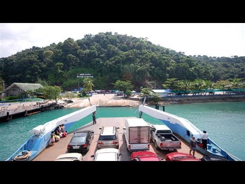 รีวิวท่าเรือเฟอร์รี่อ่าวธรรมชาติไปเกาะช้าง ตราด Koh Chang Ferry Pier to Koh Chang