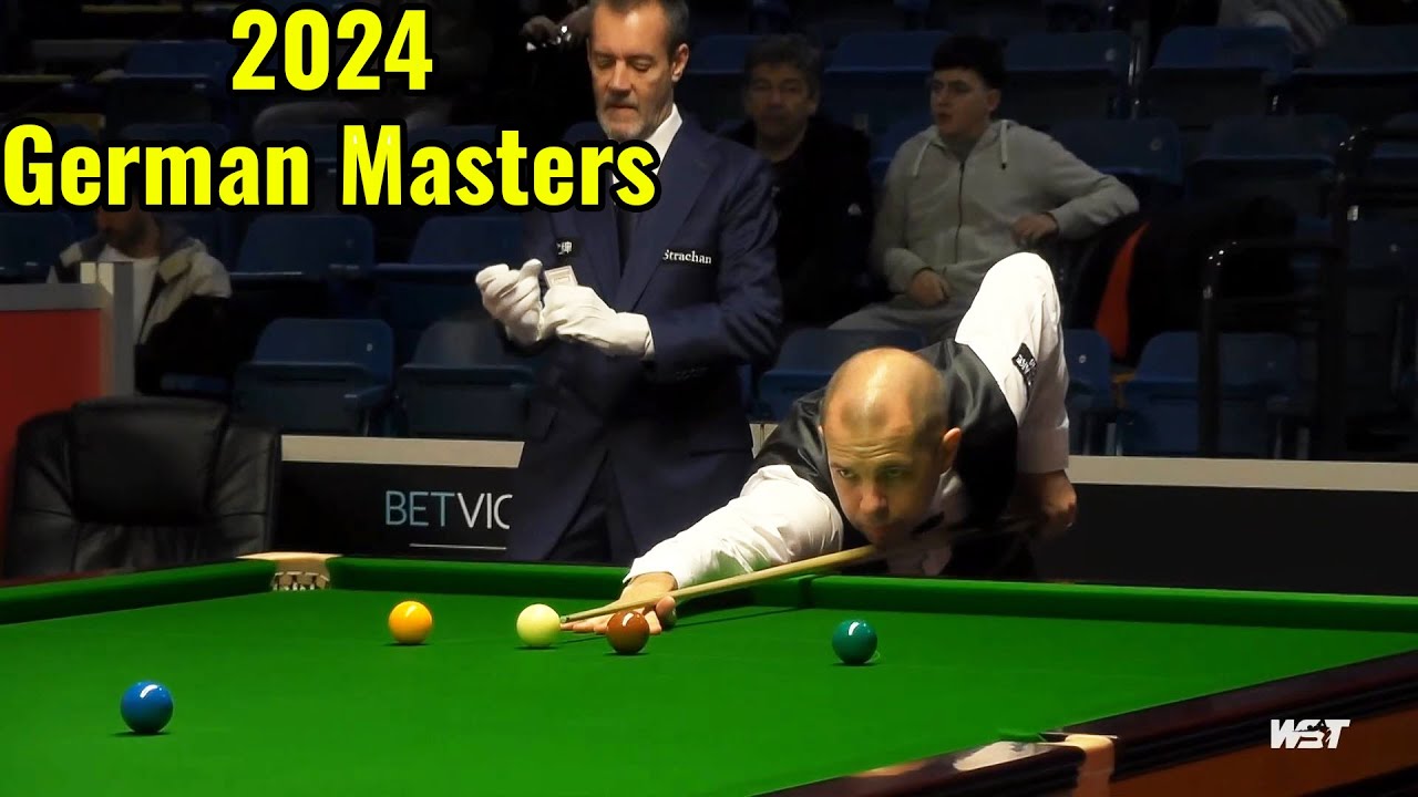 Barry Hawkins vs Stuart Carrington German Masters 2024 Qualifiers Full Match HD