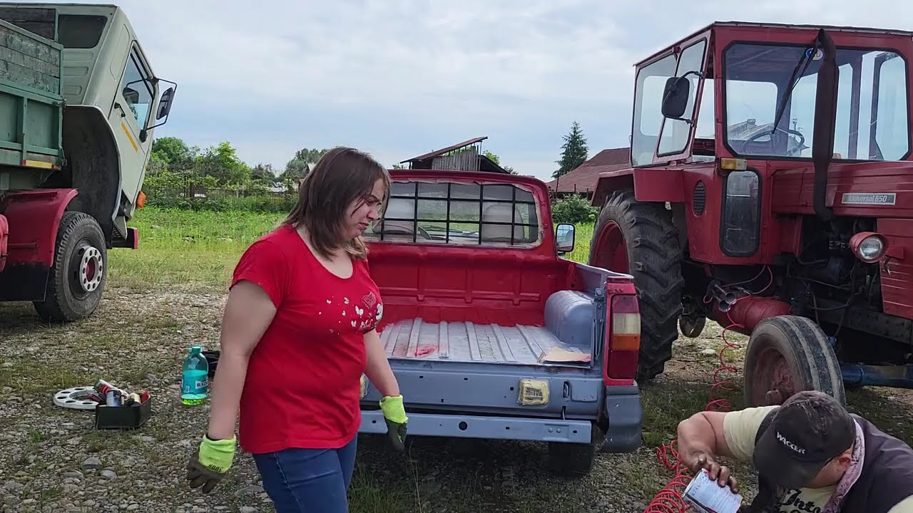 Dacia 1304 Papuc 1.9D Vopsim bena Ep.5