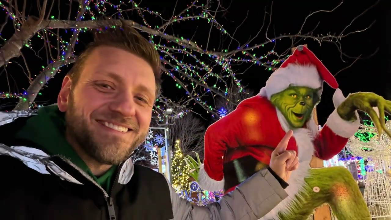 Праздничное световое шоу и зимний сад водопада Сэйвилл 2025 (Сэйвилл, Нью-Йорк)