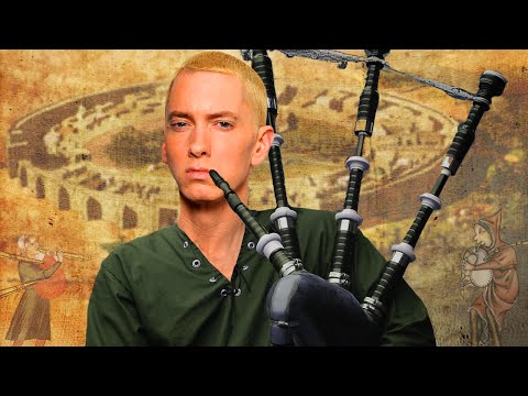 Eminem Bagpipes From Baghdad MEDIEVAL BARDCORE Version 