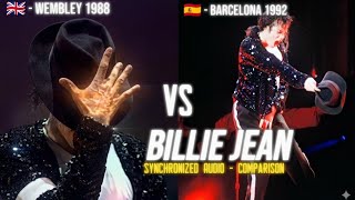 Billie Jean 🔥 Barcelona 1992 vs Wembley 1988 | Dangerous vs Bad Tour 🕺