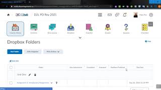 Dropbox in D2L