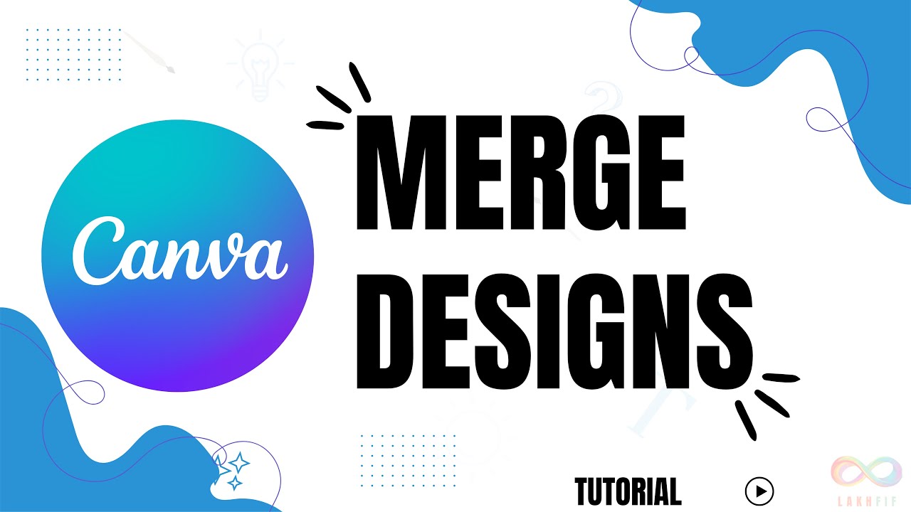 How to Merge designs in Canva - YouTube
