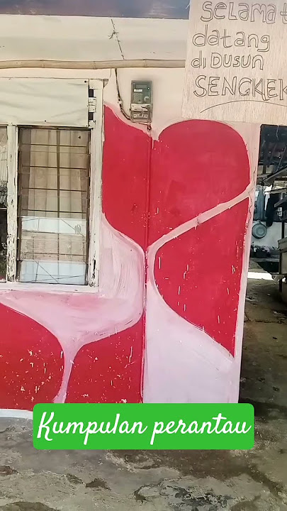 situasi kampung perantau saat siang