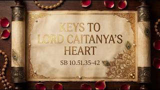Keys to Lord Caitanya's Heart | SB 10.51.35-42 | 2024-02-21 |
