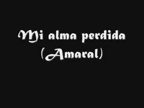 Amaral-Mi alma perdida