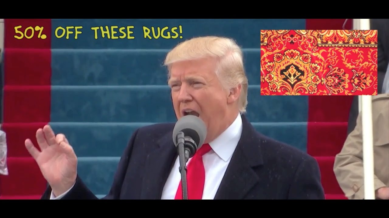 Trump Rug Donald Trump Sells Rugs (YTP) - YouTube