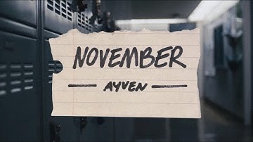 ayven - november (Official Music Video)