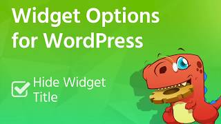 Hide WordPress Widget Title