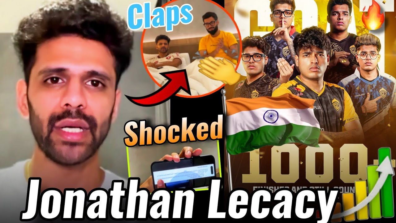 Claps On Jonathan Lecacy 🔥🐐 • 1000+Official Finishes 🇮🇳 Casters Impressed By Godl 💛 Lolzz hint Annc.