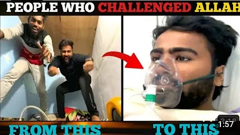 WHAT HAPPENS TO THOSE WHO CHALLENGE ALLAH (SWT) | ISLAMIC EDITS