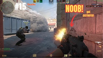 NOOB plays CS2 Competitive… Instant Regret💀😂