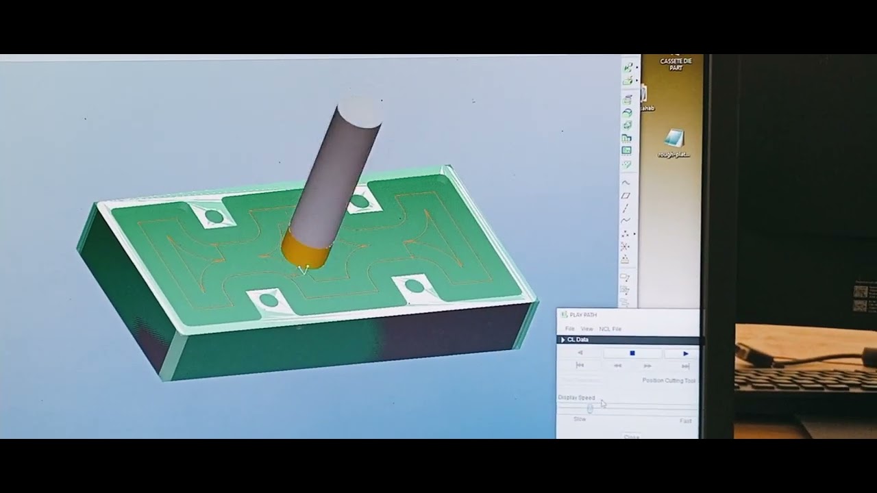 CAD / CAM SIMULATION & CNC MACHINING - YouTube