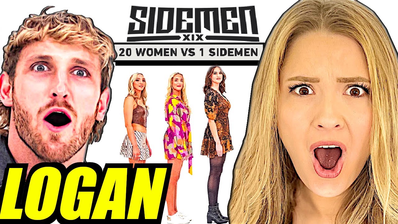Couple Reacts To 20 WOMEN VS 1 SIDEMEN LOGAN PAUL EDITION