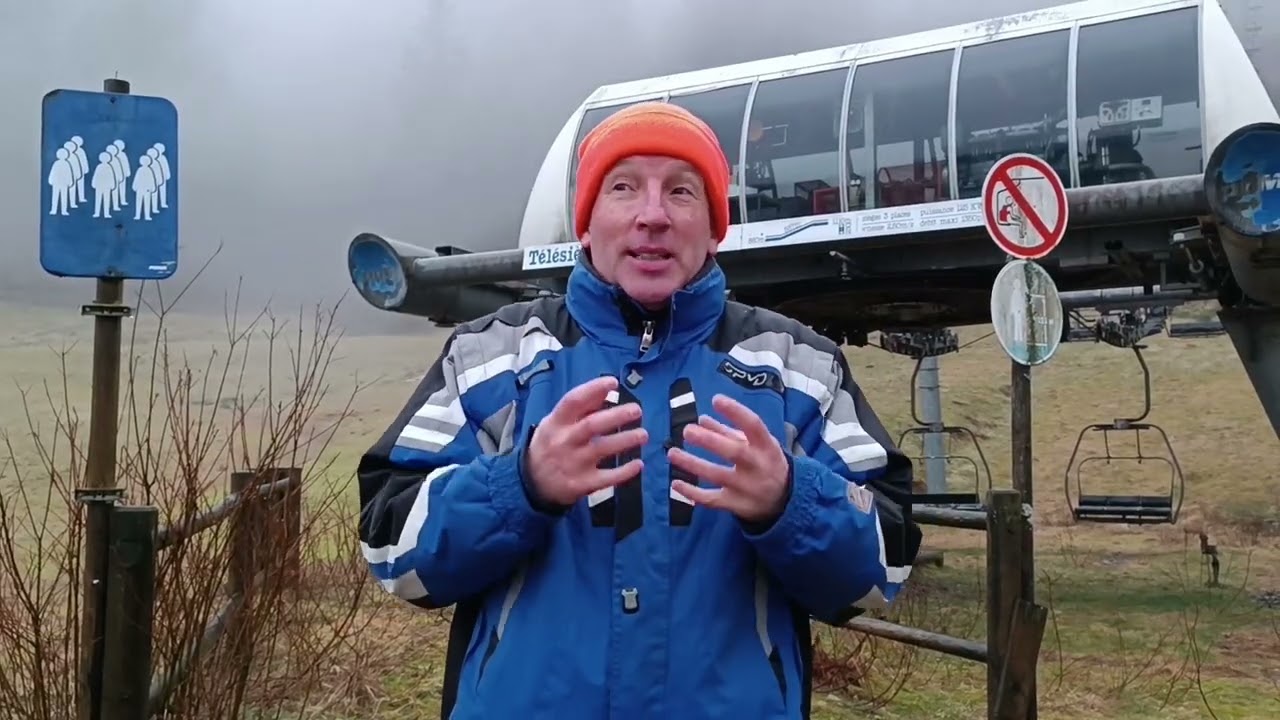 Dans les ruines de la station de ski de Ventron