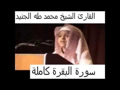 سورة البقرة كاملة بصوت القارئ الصغير محمد طه الجنيد