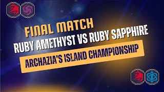 EPISCHE FINALE! 🔥 Ruby/Amethyst vs Ruby/Sapphire | Archazia’s Island Championship @ Amsterdam Toys