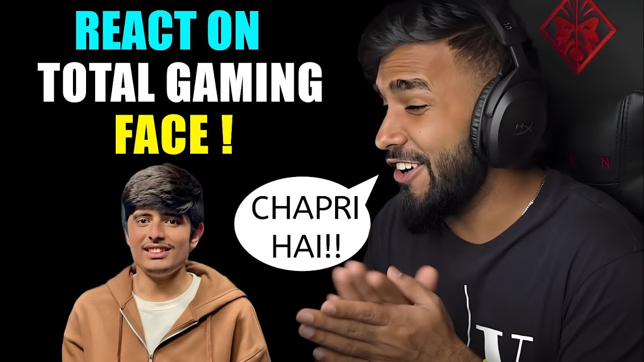 UJJWAL REACT ON TOTAL GAMING FACE REVEAL | TECHNO GAMERZ REACT ON ...