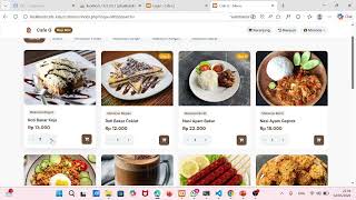Demo Aplikasi Pemesanan Café Q Berbasis PHP, MySQL & OOP | UTS Pemrograman Berorientasi Objek