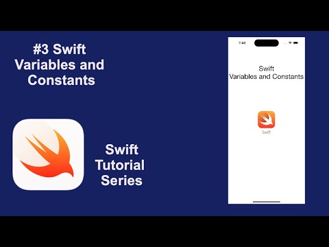 Swift - Variables and Constants