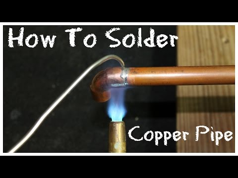 How to Solder Copper Pipe – DIY How-To Basics