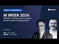 AI WEEK 2024: OPENAPI E OPENAI - Come la qualità dei dati impatta sull'AI generativa