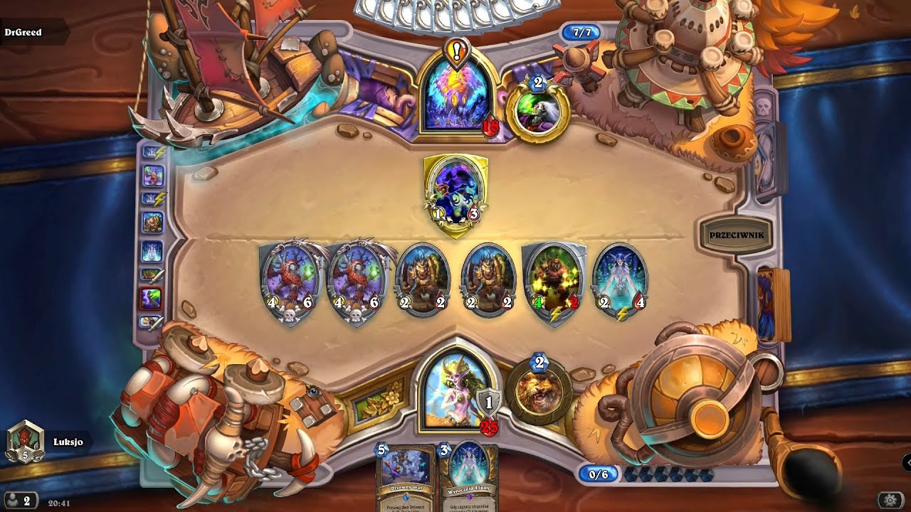 Hearthstone Aggro Druid vs Quest Warlock YouTube