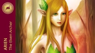 Arien 'The Elven Archer' - Digital Painting by Ryan Mahendra