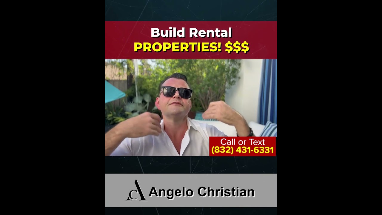 Build Rental Properties - Make Passive Income