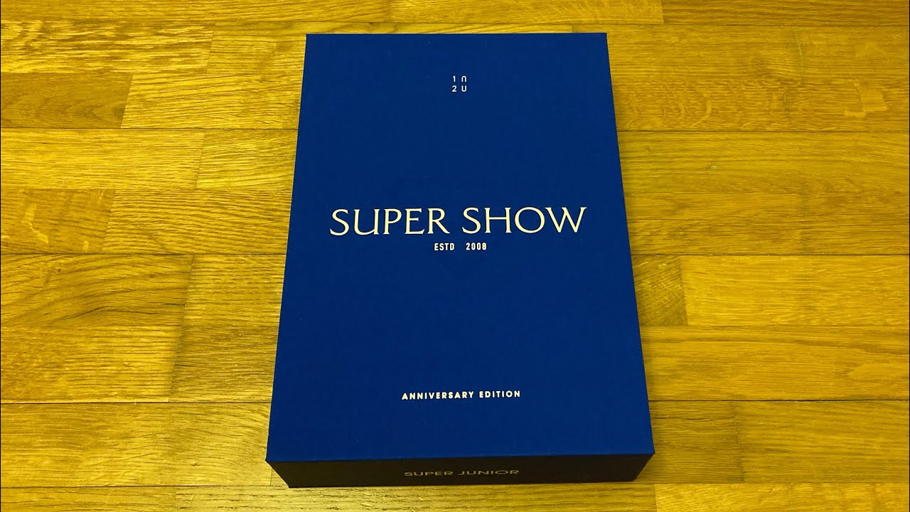 Unboxing - Super Junior - Super Show Anniversary Edition - YouTube