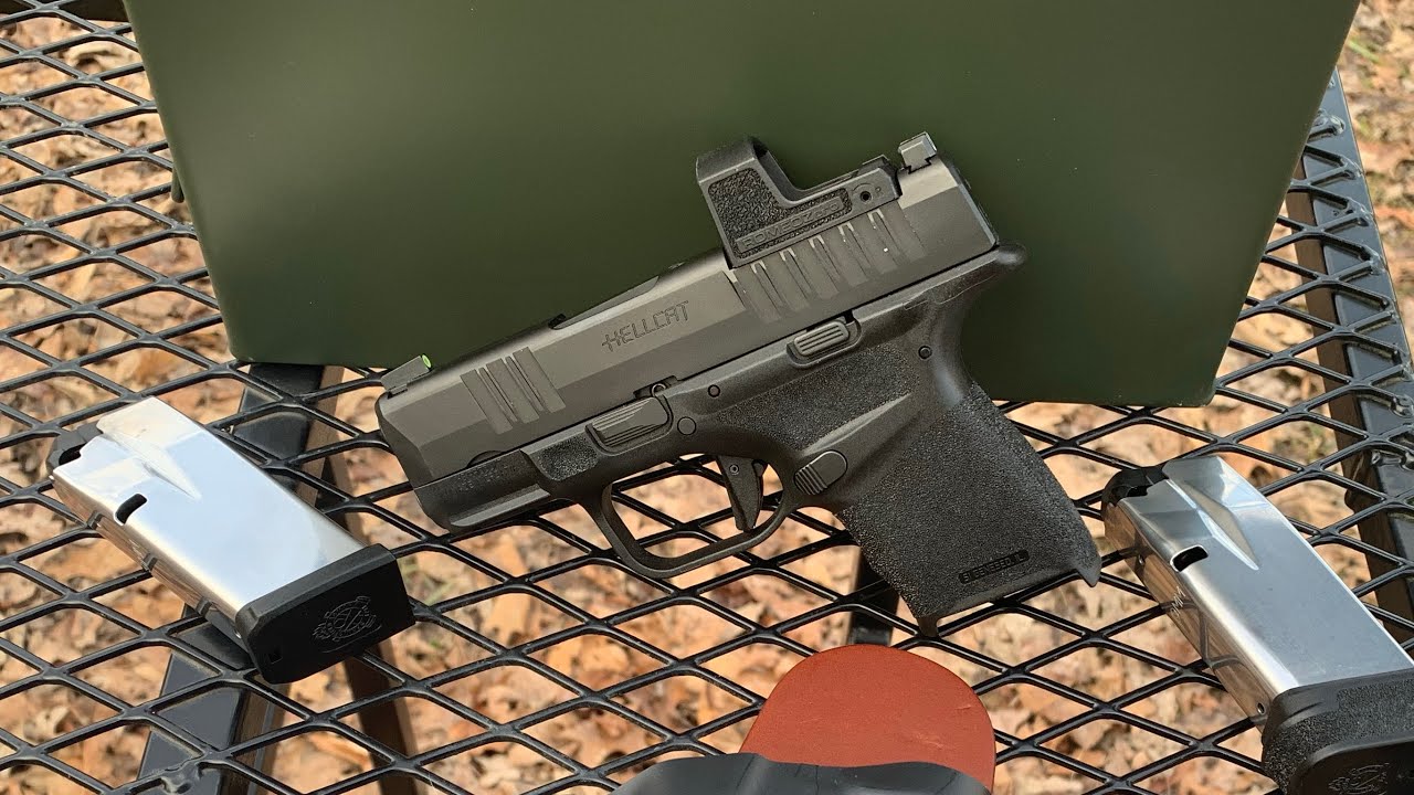 Springfield Hellcat and sig romeo zero installing tips and shooting