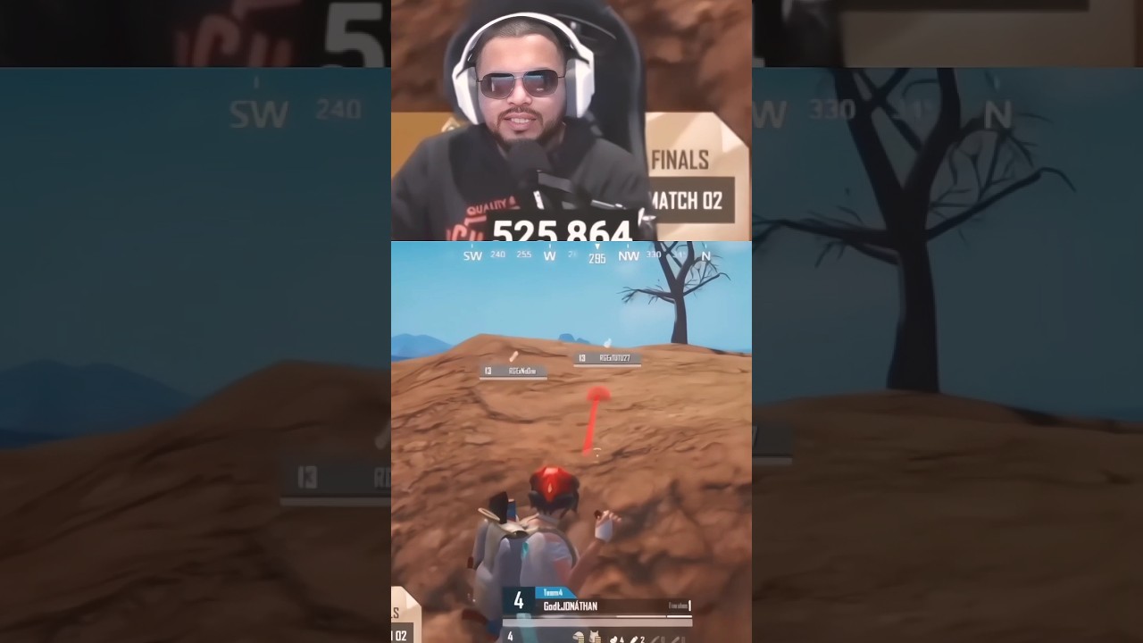 Sid reaction on Jonathan 1v4 🔥